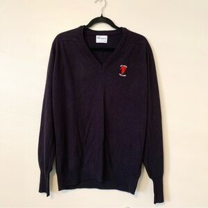 Etonic Black Atlanta Falcons V-Neck Sweater XL